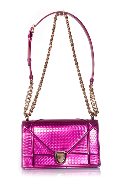 Christian Dior Metallic Diorama flaptas - Image 3