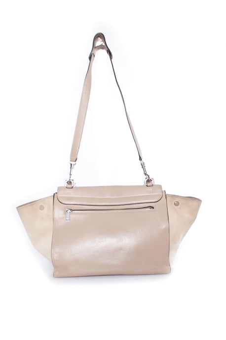 Celine Trapeze tas in beige. - Image 2