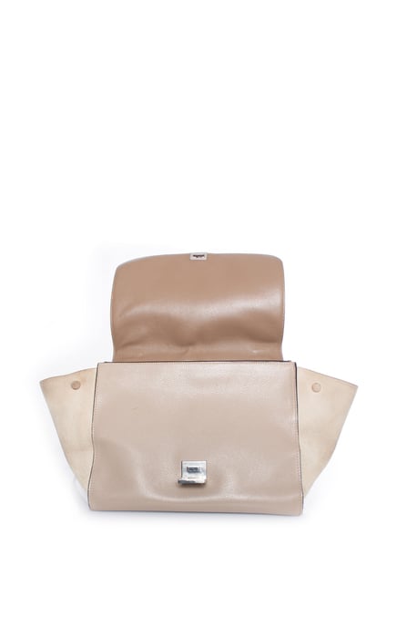 Celine Trapeze tas in beige. - Image 3