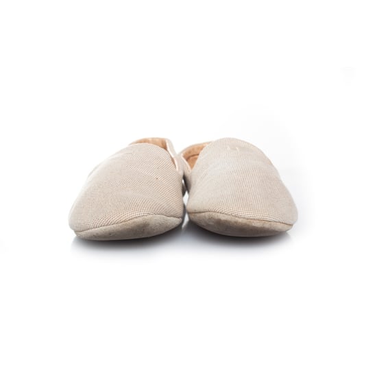 Hermes Home canvas pantoffels in beige - Image 5