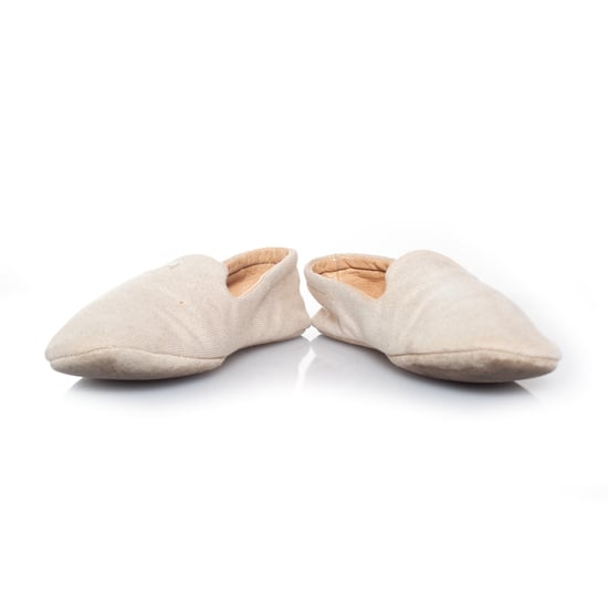 Hermes Home canvas pantoffels in beige - Image 6