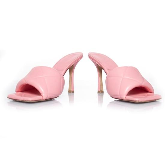 Bottega Veneta Lido Roze gewatteerde sandalen - Image 6