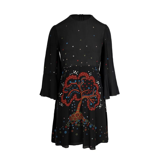 Valentino Zijde Print Jurk - '10s - Image 1