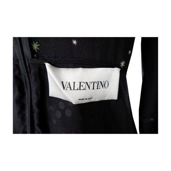 Valentino Zijde Print Jurk - '10s - Image 3