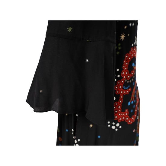 Valentino Zijde Print Jurk - '10s - Image 5