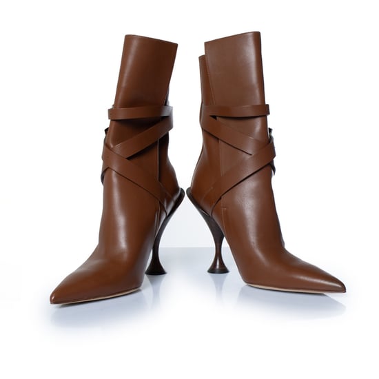 Burberry Hadfield-laarzen met voetstuk in bruin - Image 6
