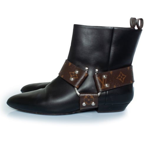Louis Vuitton Rhapsody leren enkellaarsjes - Image 1