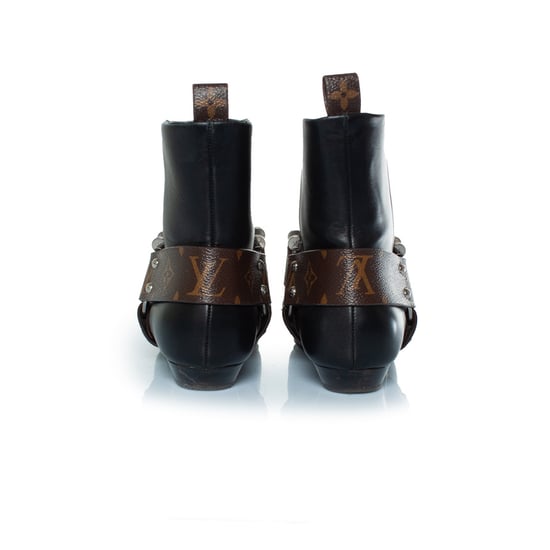 Louis Vuitton Rhapsody leren enkellaarsjes - Image 5
