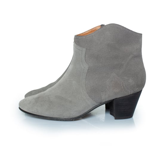 Isabel Marant Western suède laarzen in grijs - Image 2
