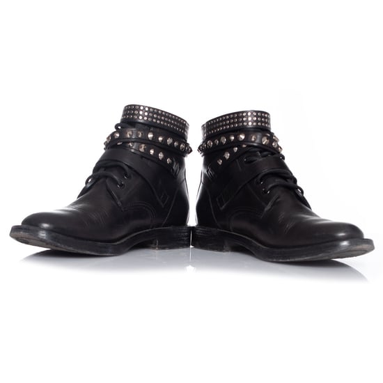 Saint Laurent Militaire enkellaarsjes - Image 6