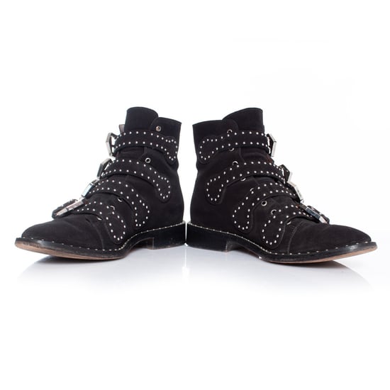 Zwarte laarzen met studs en gespen van Givenchy - Image 3