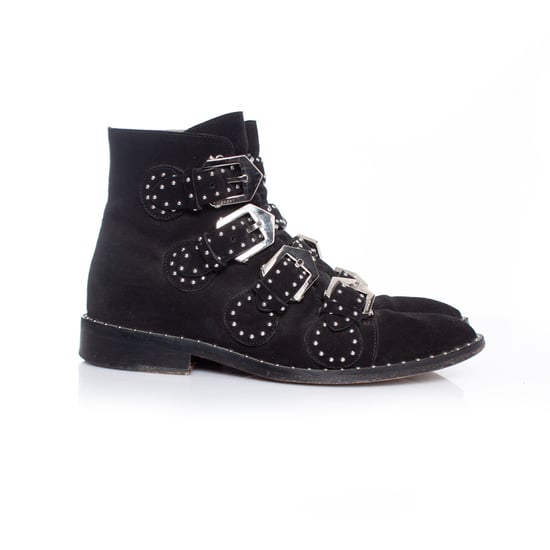 Zwarte laarzen met studs en gespen van Givenchy - Image 5