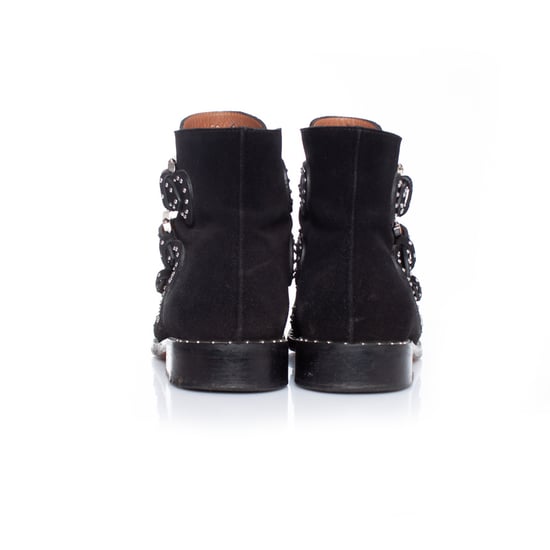 Zwarte laarzen met studs en gespen van Givenchy - Image 6