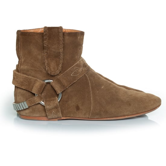 Isabel Marant Ralph kaki suède enkellaarsjes - Image 4