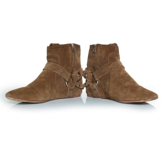 Isabel Marant Ralph kaki suède enkellaarsjes - Image 6