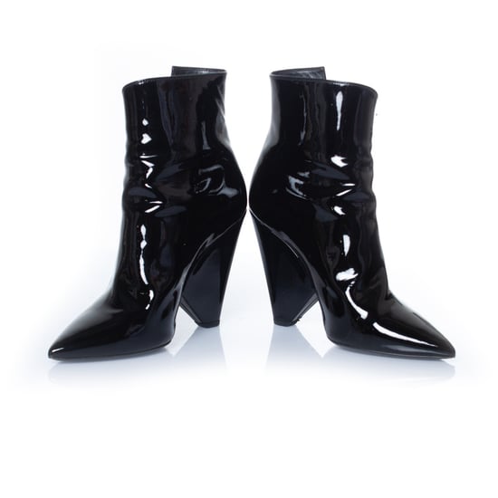 Saint Laurent Zwarte lakleren niki laarzen - Image 4