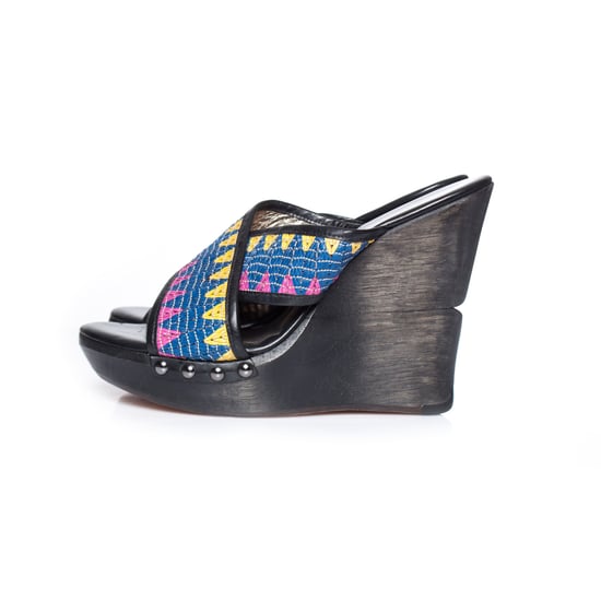 Diane von Furstenberg Etnische platform wedges. - Image 2