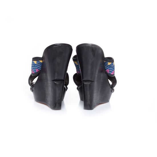 Diane von Furstenberg Etnische platform wedges. - Image 6