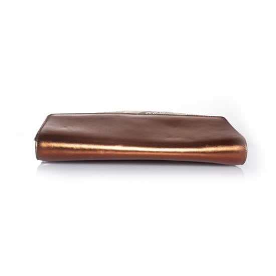 Gucci python leren clutch met metalen klep - Image 4