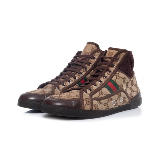 Gucci GG canvas hoge sneakers - Image 1