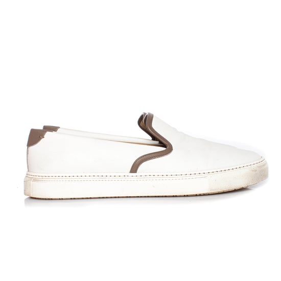 Hermes Slip on sneakers in wit leer - Image 6
