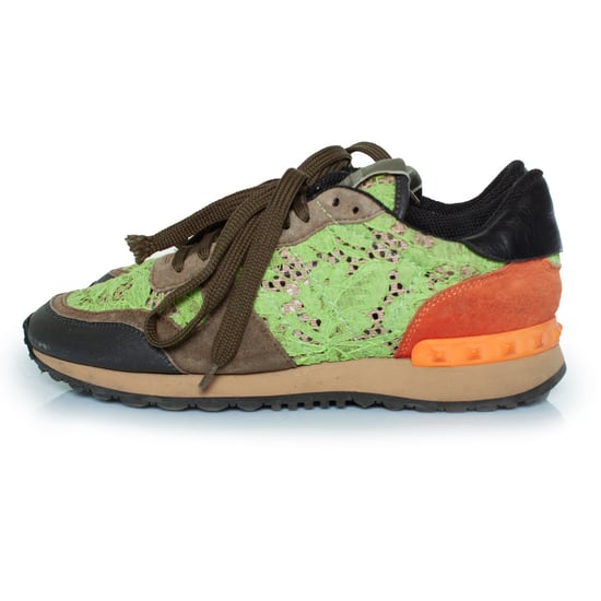 Valentino Garavani Rockrunner veter- en suède sneakers - Image 2