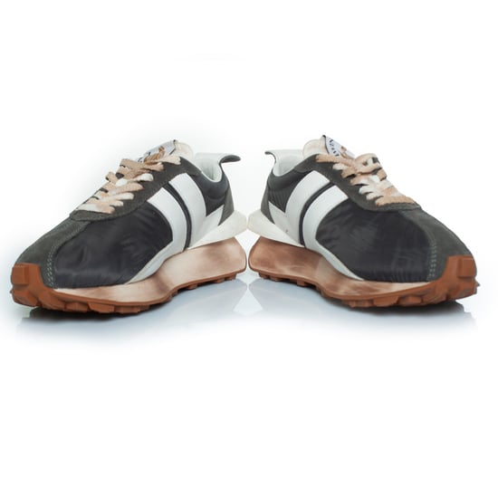 Lanvin Paris Bumpr sneaker in grijs - Image 3