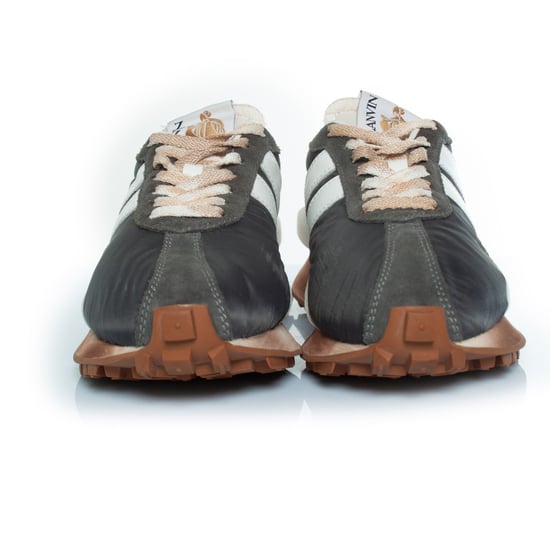 Lanvin Paris Bumpr sneaker in grijs - Image 4