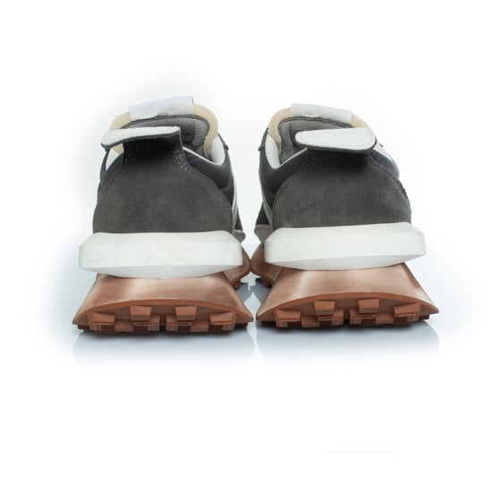 Lanvin Paris Bumpr sneaker in grijs - Image 6