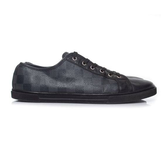 Louis Vuitton zwarte damier canvas sneakers - Image 4