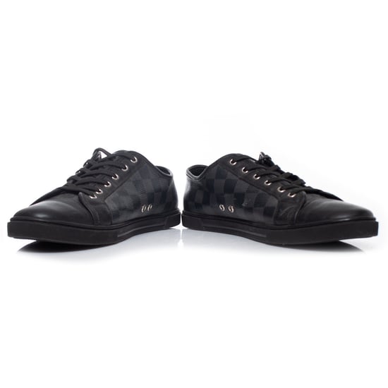 Louis Vuitton zwarte damier canvas sneakers - Image 6