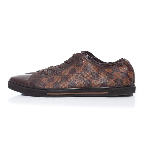 Louis Vuitton Damier ebene lage canvas sneakers - Image 2