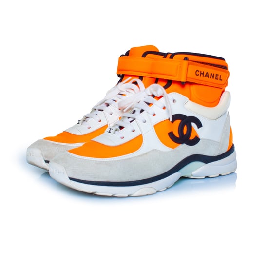 Chanel Neon hoge sneakers - Image 1
