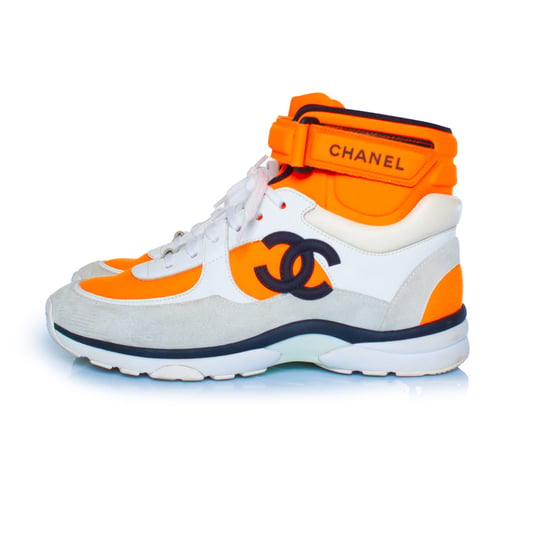 Chanel Neon hoge sneakers - Image 2
