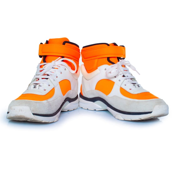 Chanel Neon hoge sneakers - Image 3