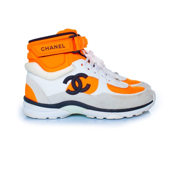 Chanel Neon hoge sneakers - Image 5