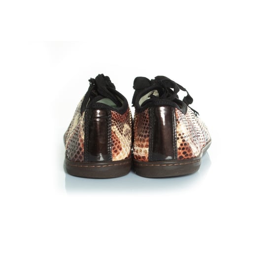Lanvin python sneakers met lakleren neus - Image 6