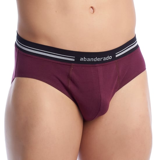 Atmungsaktiver Herren-Slip mit anatomischer Vorderseite aus Stoff A077H - Image 1