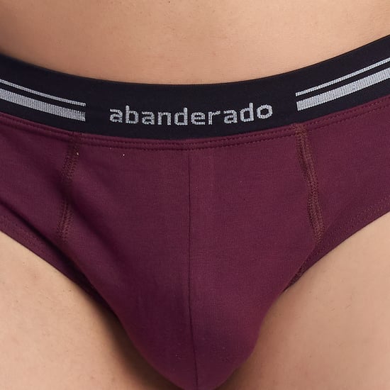 Atmungsaktiver Herren-Slip mit anatomischer Vorderseite aus Stoff A077H - Image 2