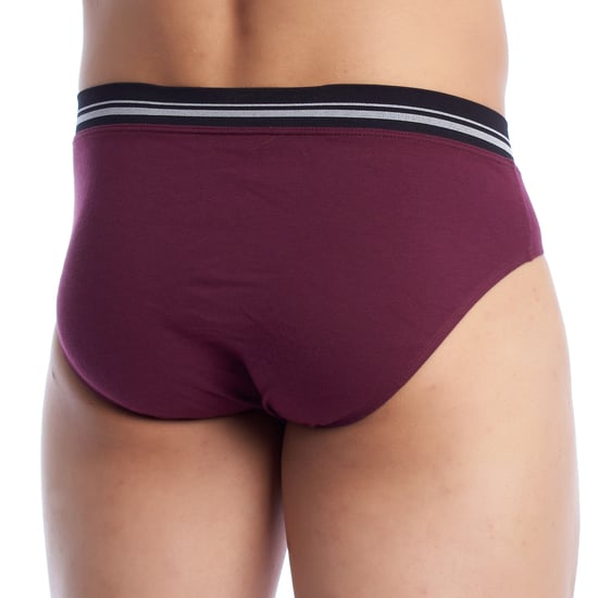 Atmungsaktiver Herren-Slip mit anatomischer Vorderseite aus Stoff A077H - Image 3