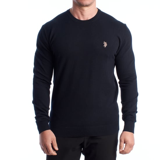 Herren-Strickpullover mit Rundhalsausschnitt US42173048 - Image 1