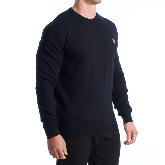 Herren-Strickpullover mit Rundhalsausschnitt US42173048 - Image 3