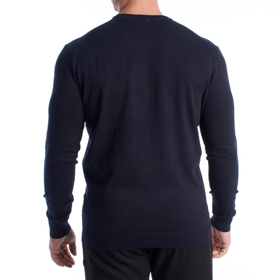 Herren-Strickpullover mit Rundhalsausschnitt US42173048 - Image 5