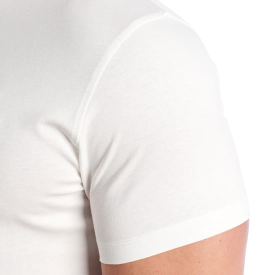 Herren-T-Shirt aus Baumwolle mit kurzen Ärmeln US42154022 - Image 3