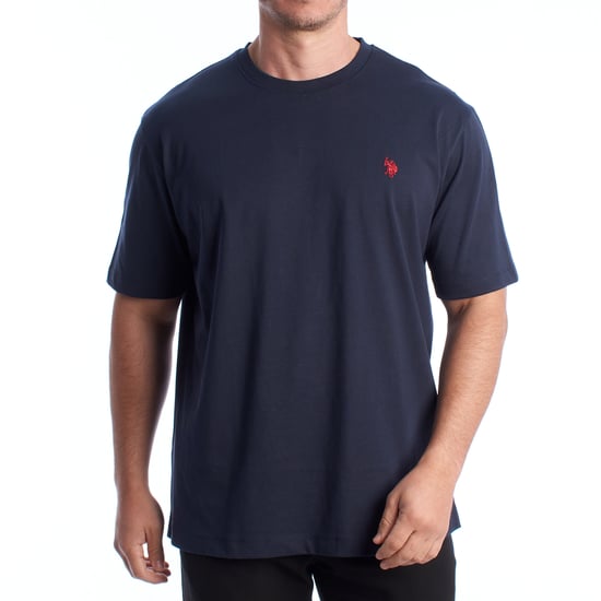 Herren-T-Shirt aus Baumwolle mit kurzen Ärmeln US42154026 - Image 1