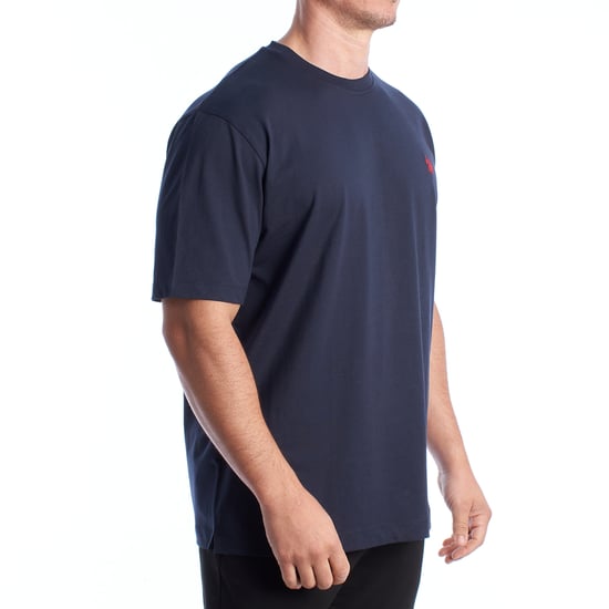 Herren-T-Shirt aus Baumwolle mit kurzen Ärmeln US42154026 - Image 3