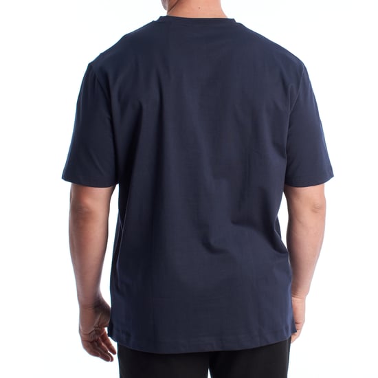 Herren-T-Shirt aus Baumwolle mit kurzen Ärmeln US42154026 - Image 4