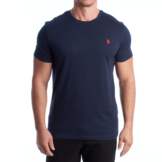 Herren-T-Shirt aus Baumwolle mit kurzen Ärmeln US42154023 - Image 1