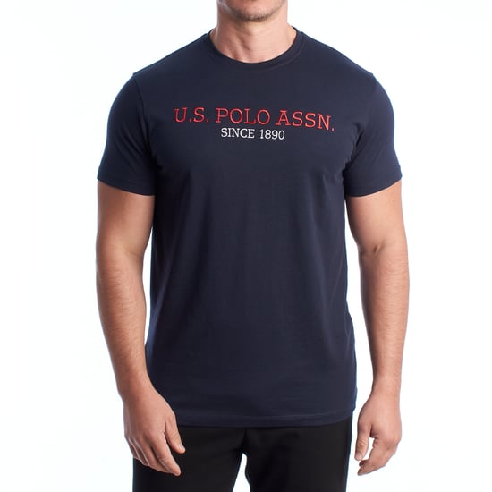 Herren-T-Shirt aus Baumwolle mit kurzen Ärmeln US42154022 - Image 1