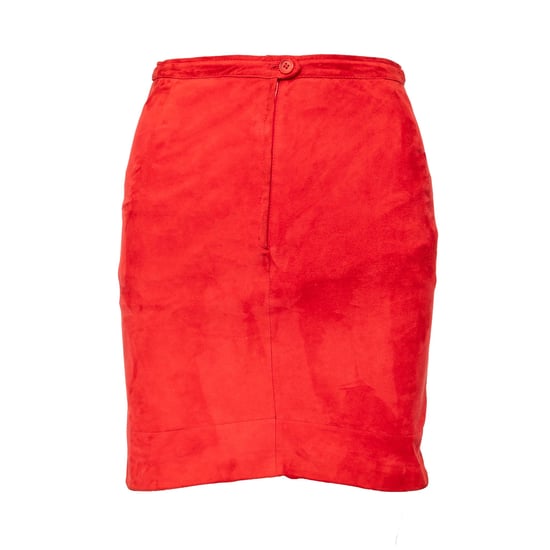 Valentino Mini Suède Rok - '90s - Image 3